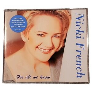 Nicki French For All We Know 1995 4-Track UK Import CD Single BAGSCDX4 Pop Dance